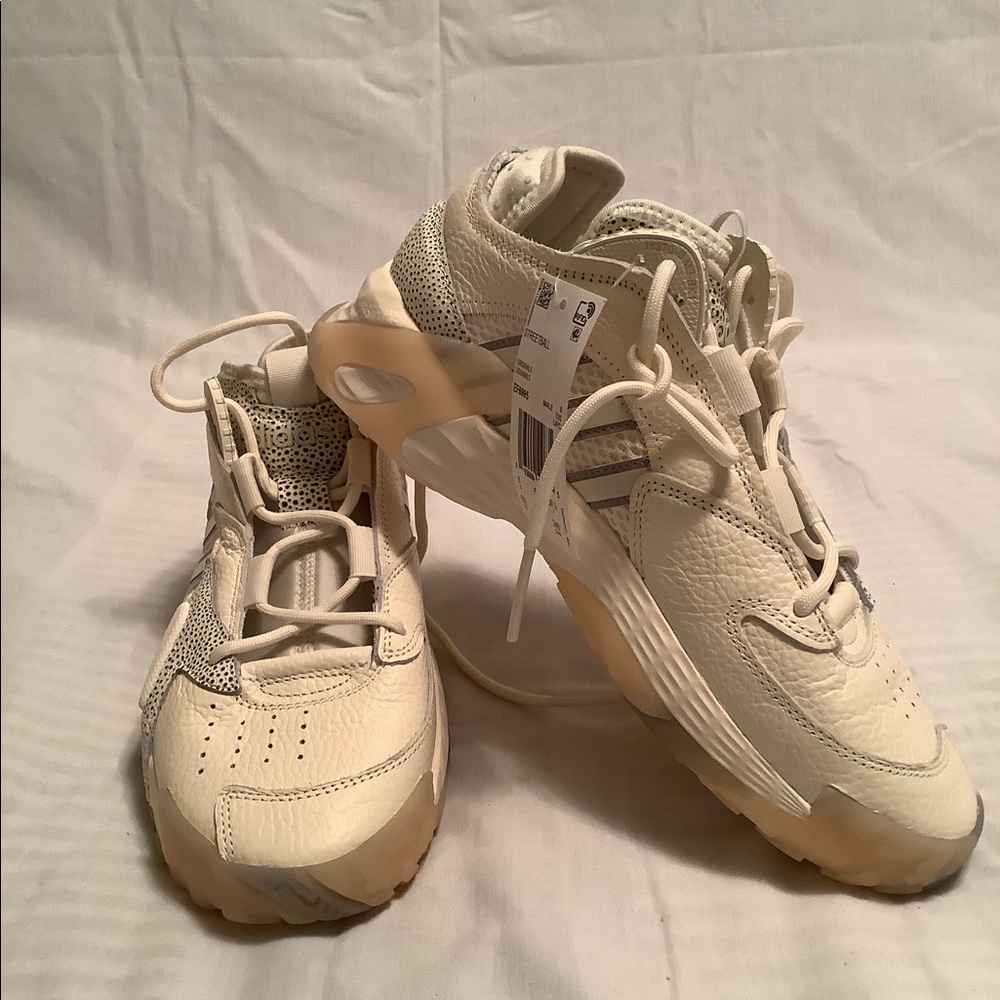 Adidas Streetball Cream White